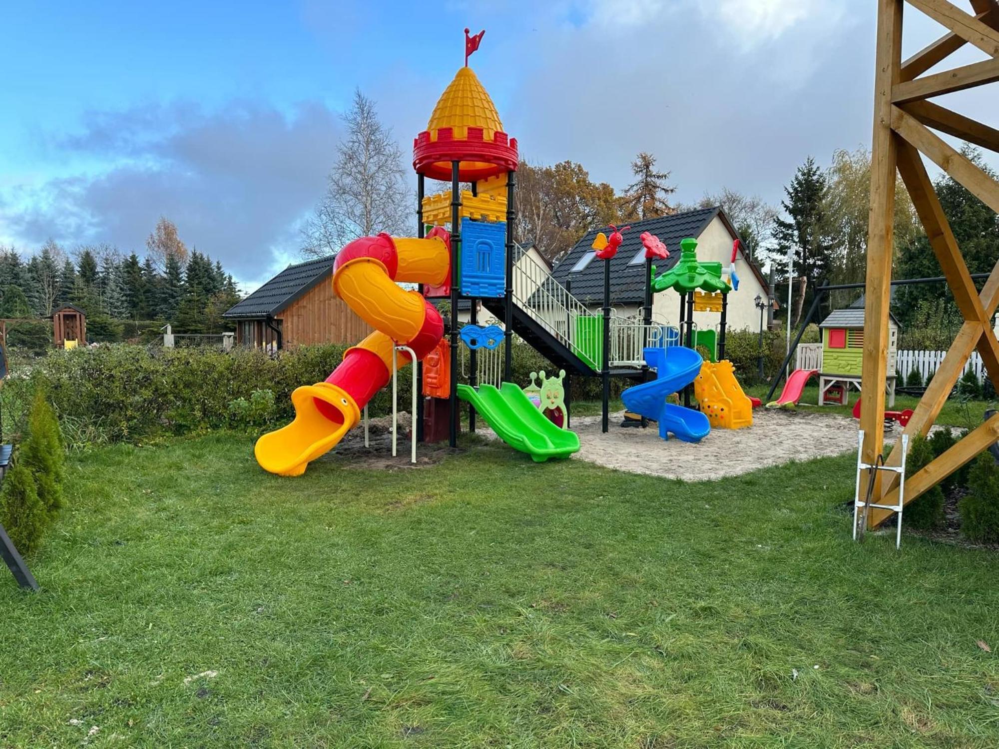 Na Jeziornej Domki Wypoczynkowe Zarnowska Exterior photo